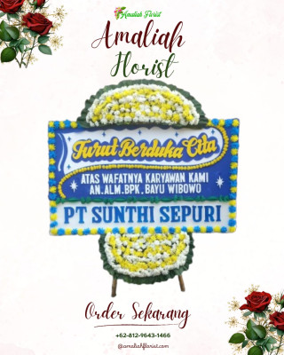 Papan Bunga Duka di Kona