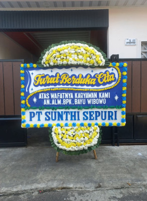 Papan Bunga Duka di Kona