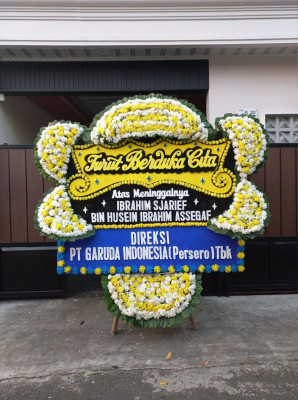 Papan Bunga Duka di Kona