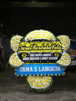 Papan Bunga Duka di Kona